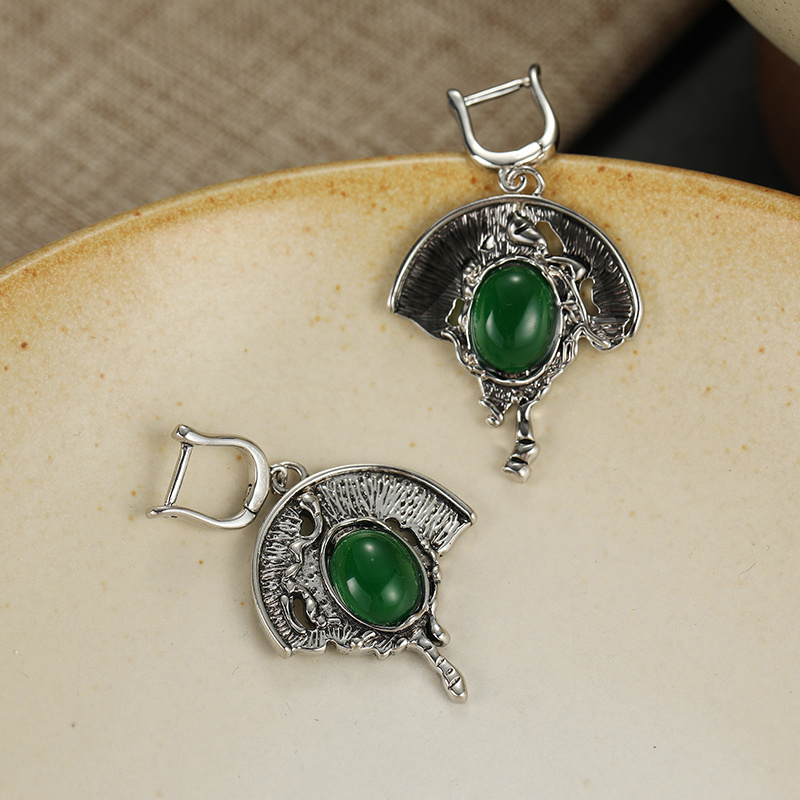 Bohemian Style Fan-Shaped Earrings